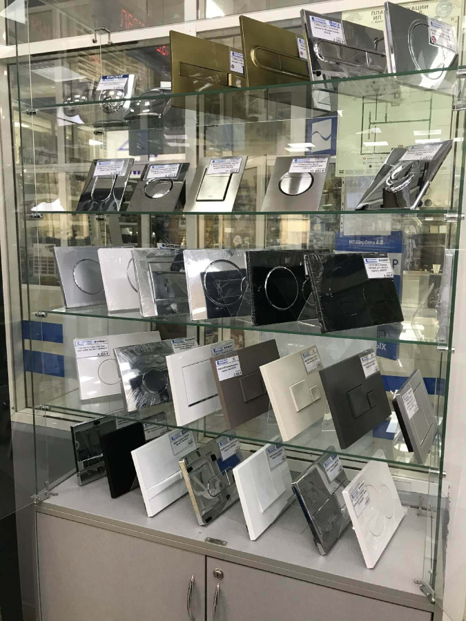 Кнопка смыва Line L3 Berges 040013 Кнопка смыва Line L3 Berges 040013