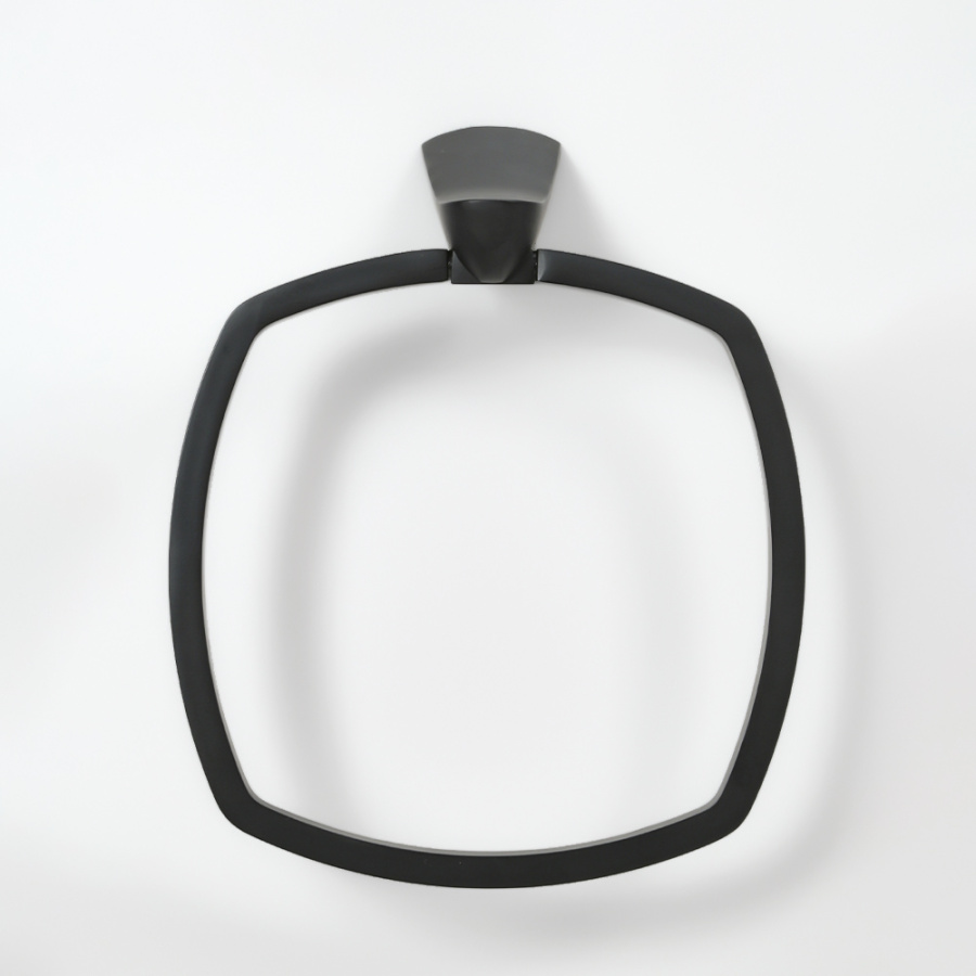 Полотенцедержатель AVS Neo, черный, кольцо