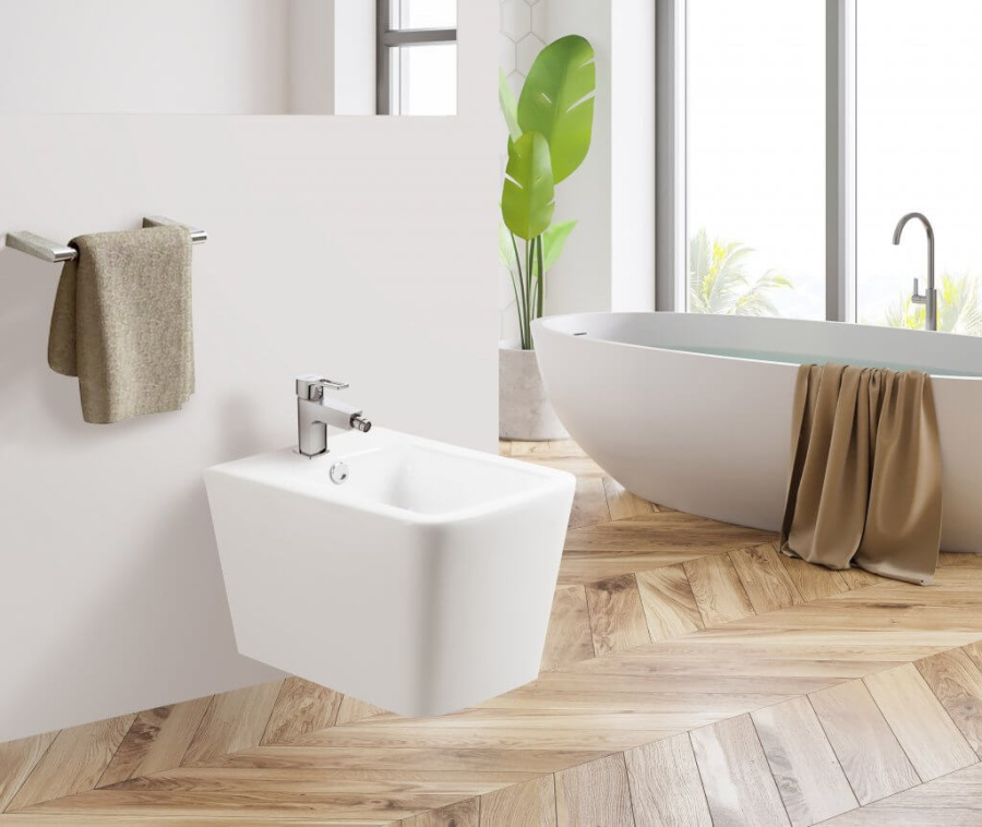 Биде подвесное BelBagno Ardente-R BB0520BH белое Биде подвесное BelBagno Ardente-R BB0520BH белое