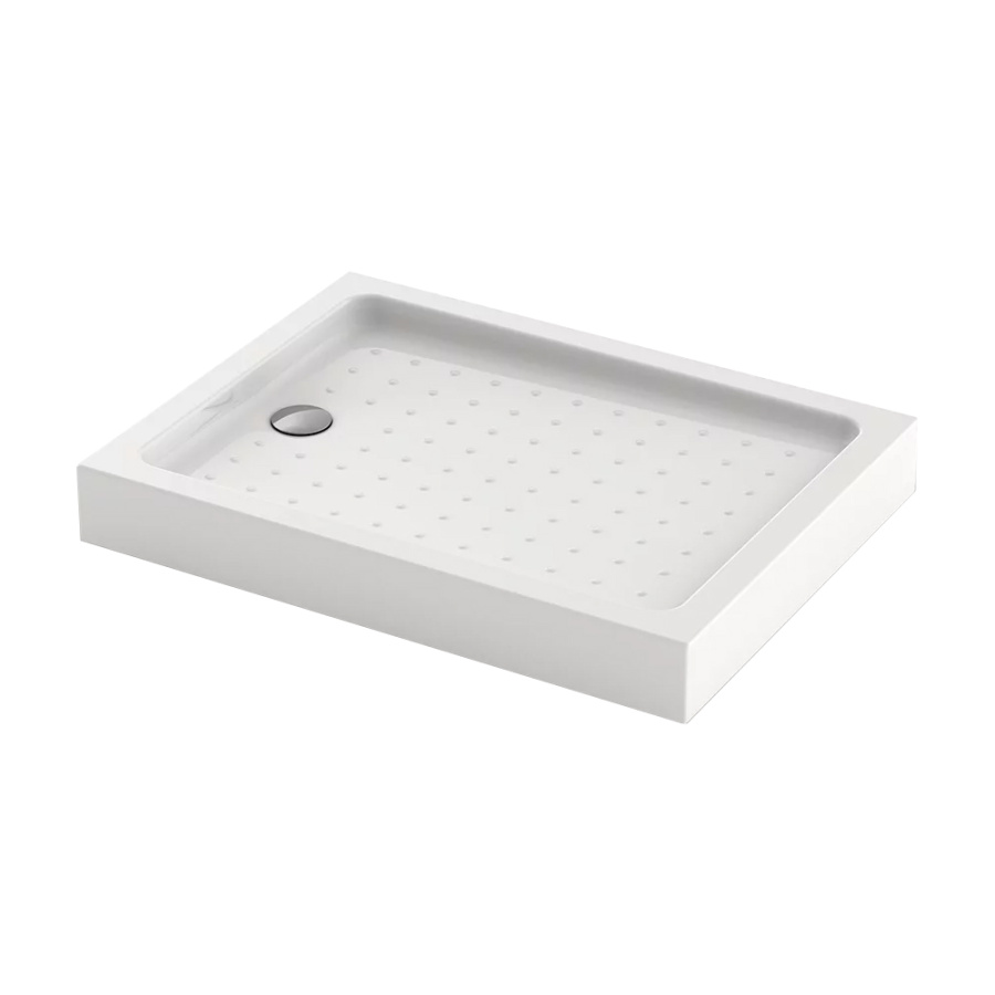 Поддон для душа Veconi Tezeo TZ-54 120x90 белый с сифоном