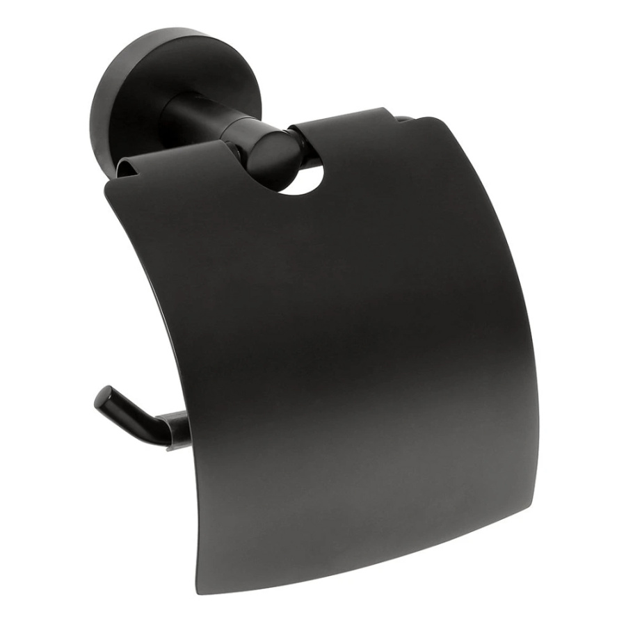 Держатель для туалетной бумаги Bemeta Dark 104112010 черный матовый Держатель для туалетной бумаги Bemeta Dark 104112010 черный матовый