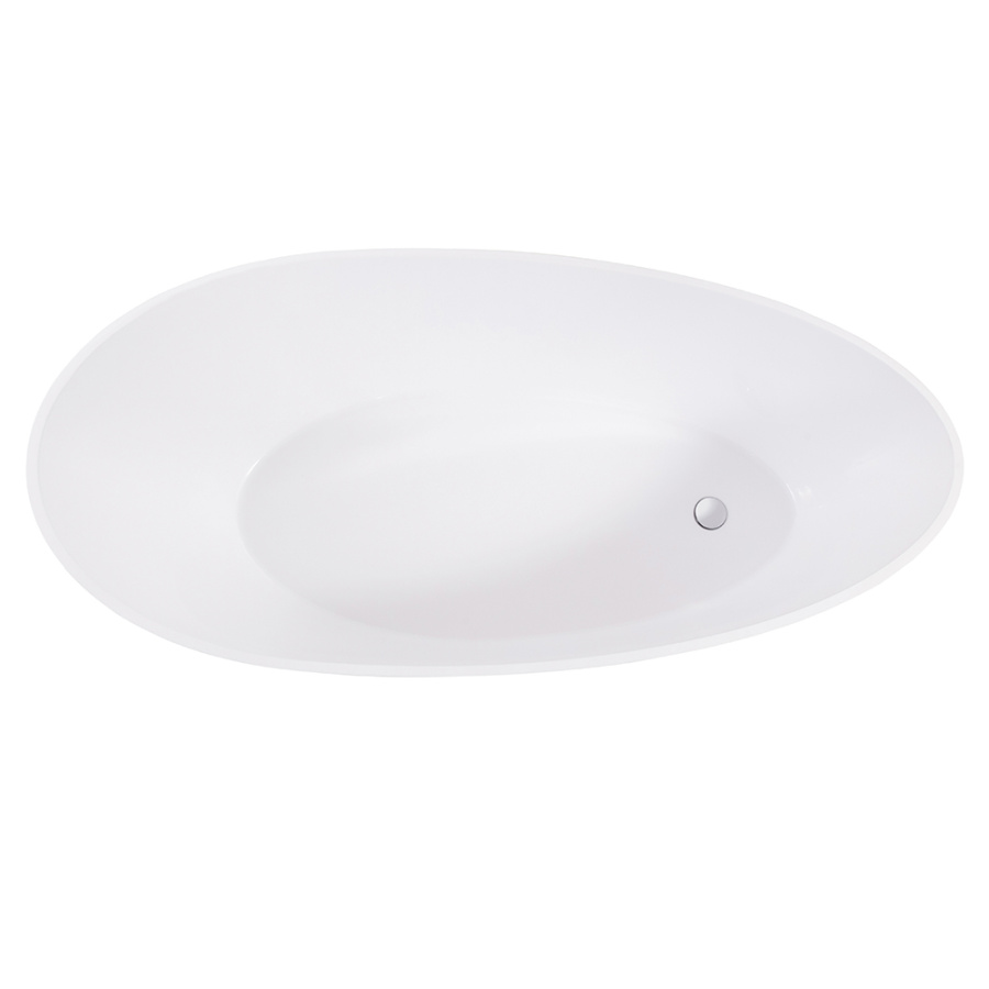 Ванна из искусственного камня Aqua de Marco Calipso 170x80 белая Ванна из искусственного камня Aqua de Marco Calipso 170x80 белая