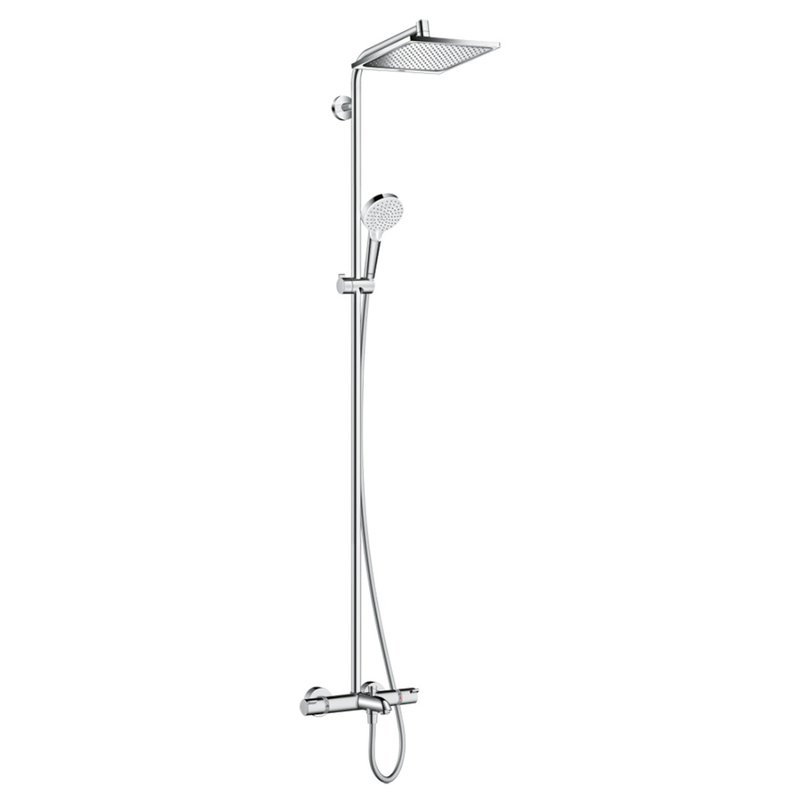 Душевая стойка Hansgrohe Crometta E 27298000 хром Душевая стойка Hansgrohe Crometta E 27298000 хром