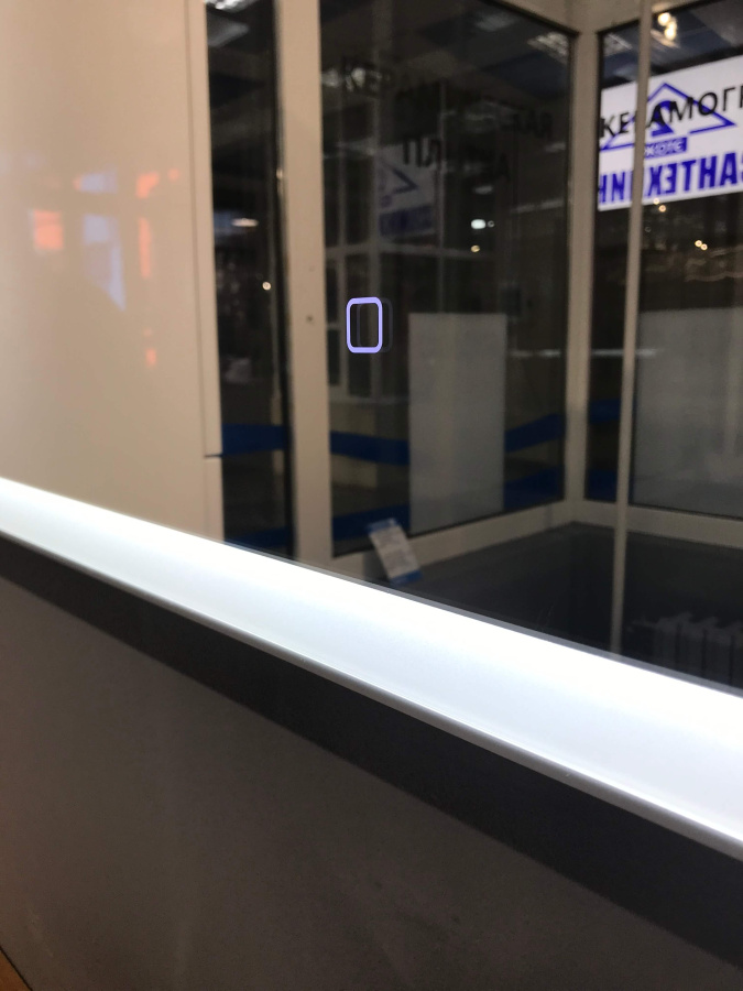 Зеркало с подсветкой AVS Селигер 100х80 см Зеркало с подсветкой AVS Селигер 100х80 см