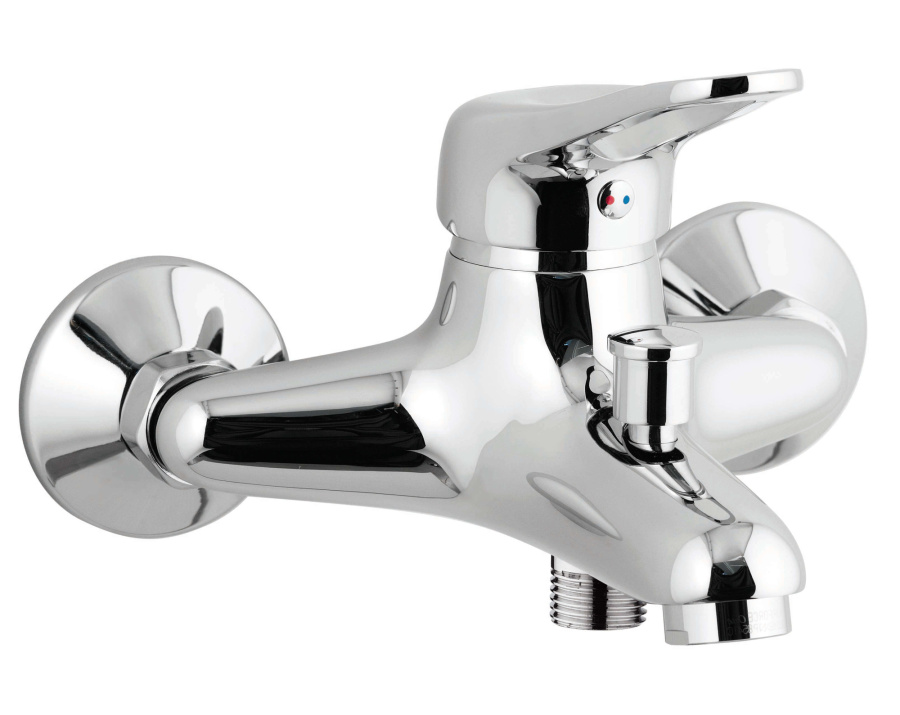 Смеситель для ванны и душа Remer Kiss K05 хром