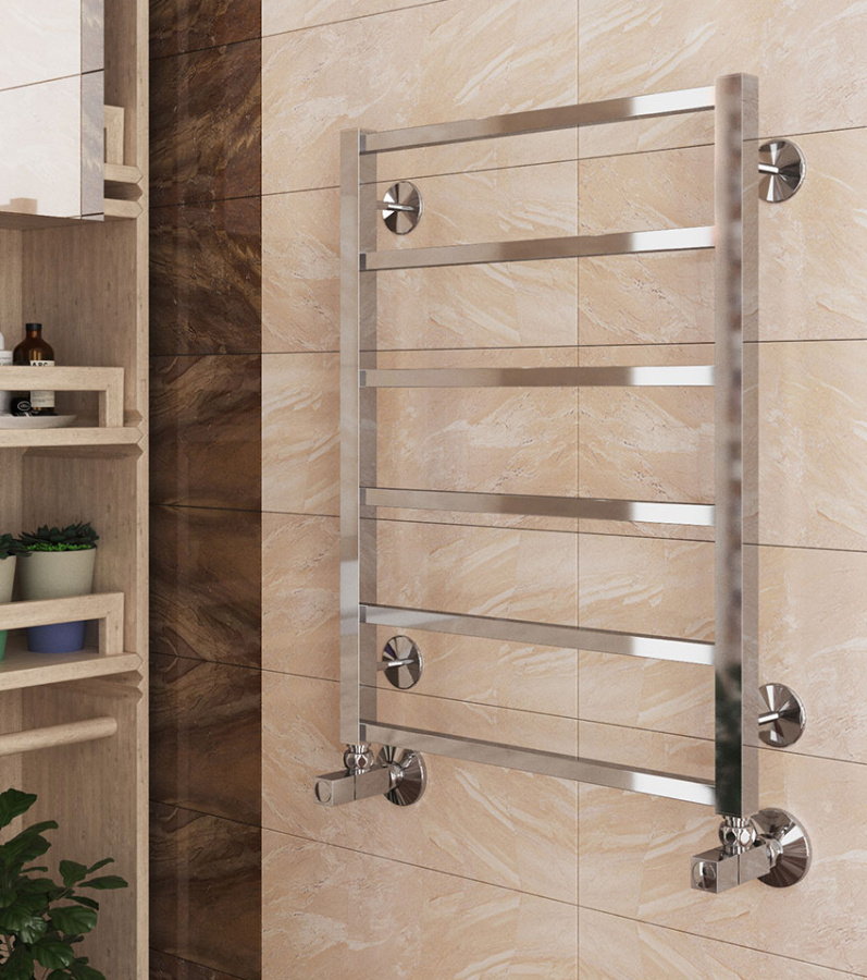 Полотенцесушитель водяной Terminus Контур П6 30х70 хром