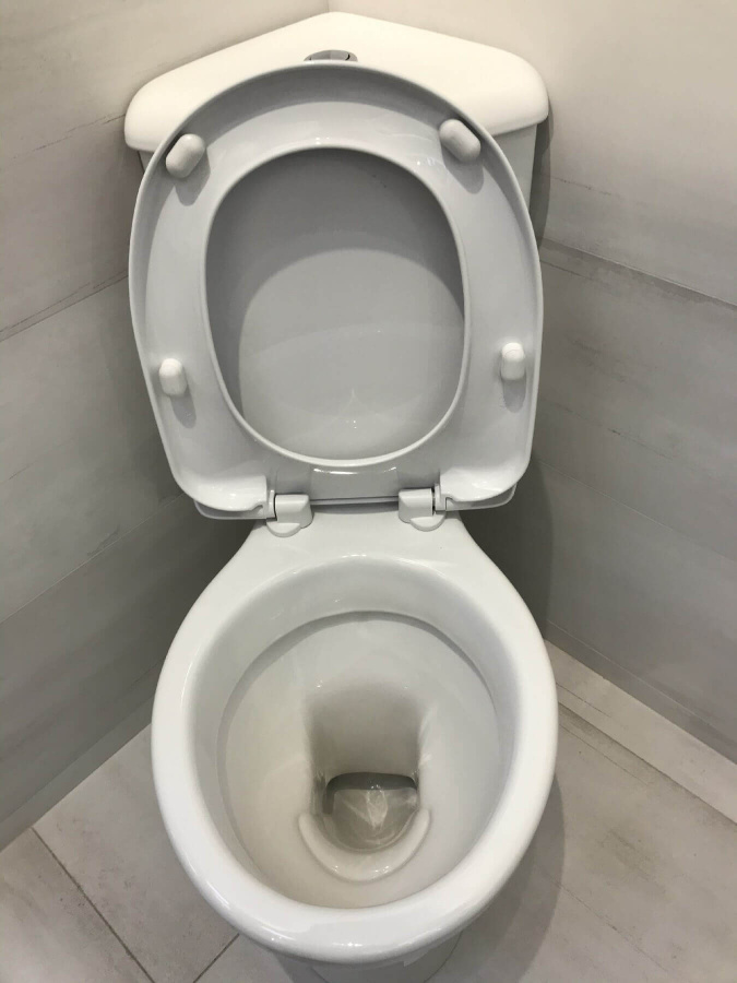 Унитаз-компакт Norm Wenkel 9854B099-7200 угловой с микролифтом