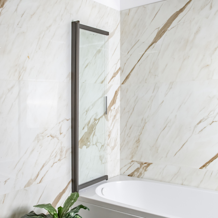 Шторка на ванну AVS Слайдер Плюс 80 см профиль оружейная сталь, стекло прозрачное Шторка на ванну AVS Слайдер Плюс 80 см профиль оружейная сталь, стекло прозрачное