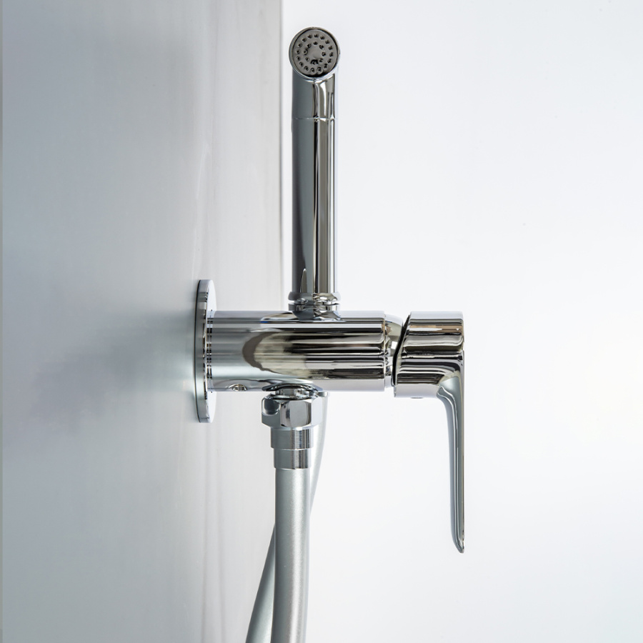 Гигиенический душ со смесителем AVS Basic хром Гигиенический душ со смесителем AVS Basic хром