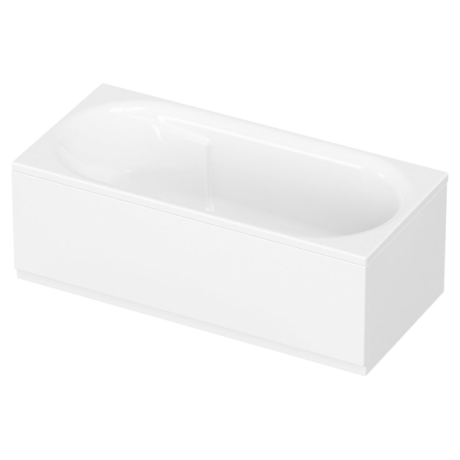 Акриловая ванна Cezares Arno 170х80 белая, без каркаса