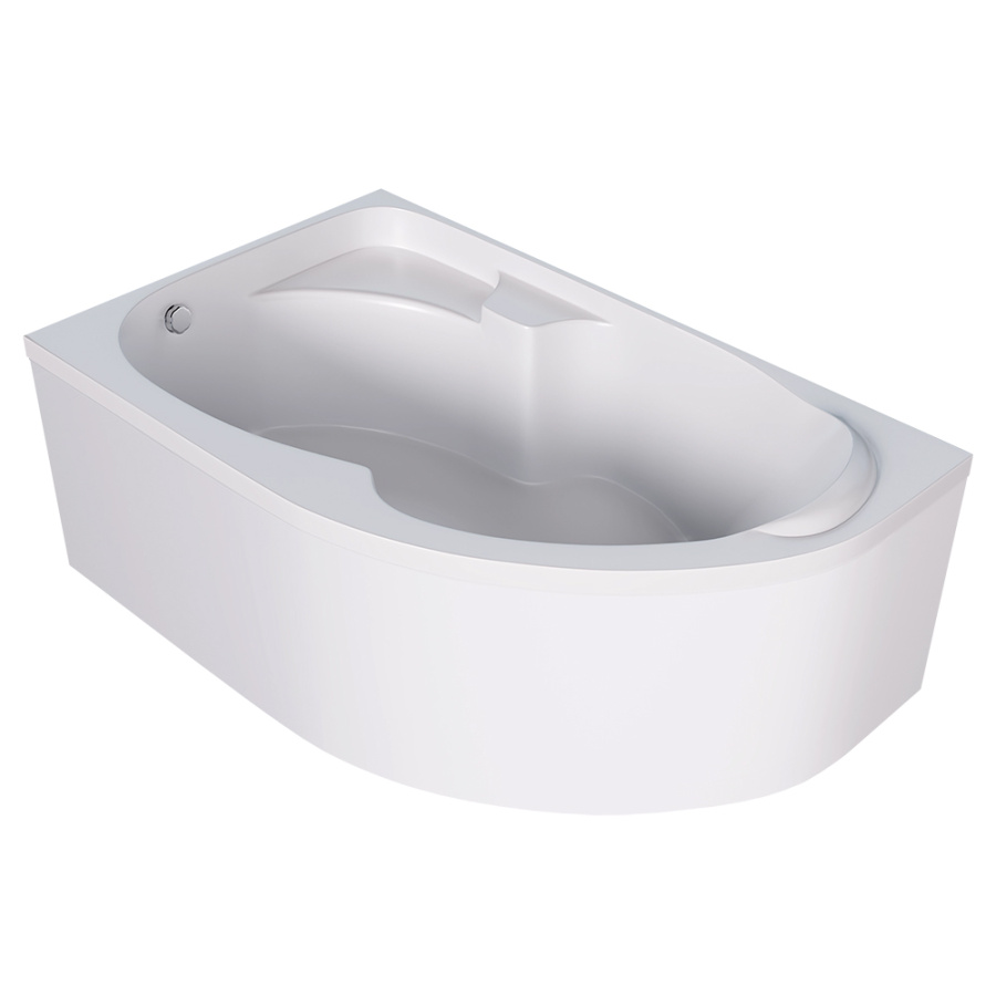 Акриловая ванна Marka One Diana 170х105 L белая, без каркаса