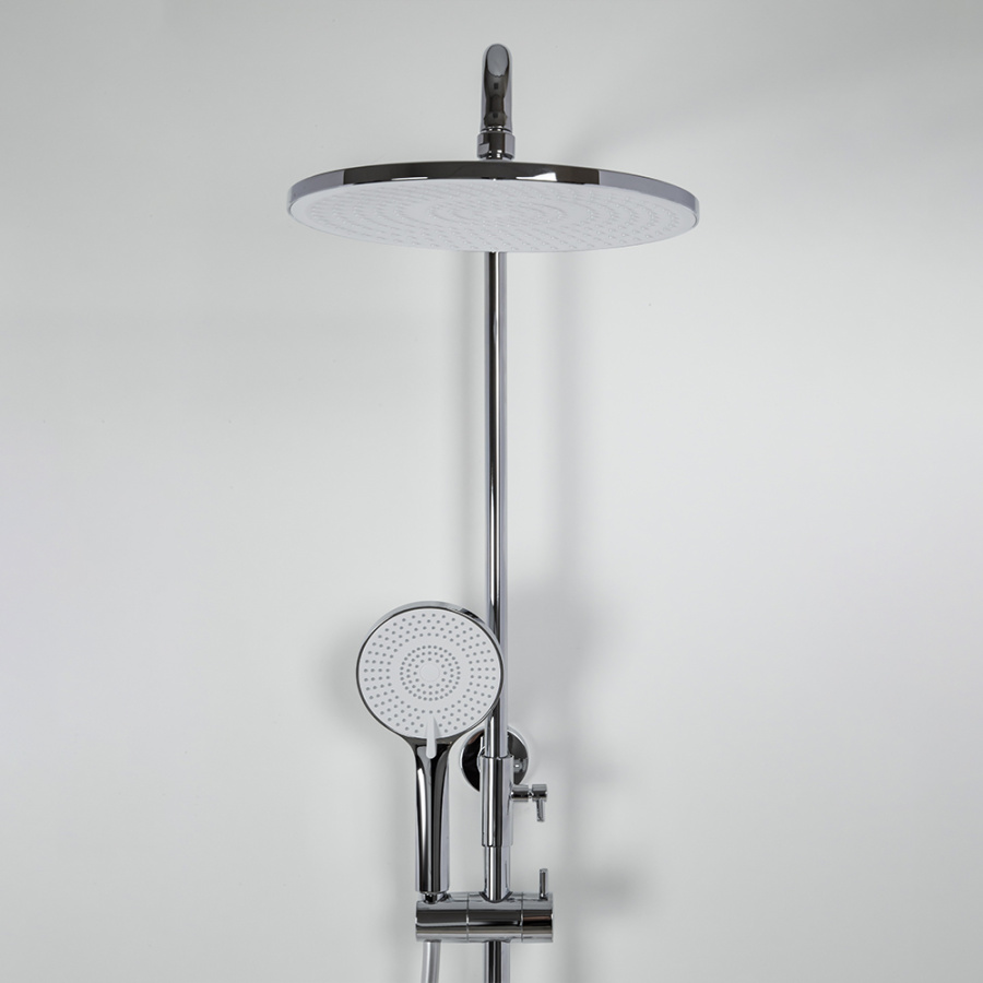 Душевая стойка с изливом AVS Elegant хром Душевая стойка с изливом AVS Elegant хром