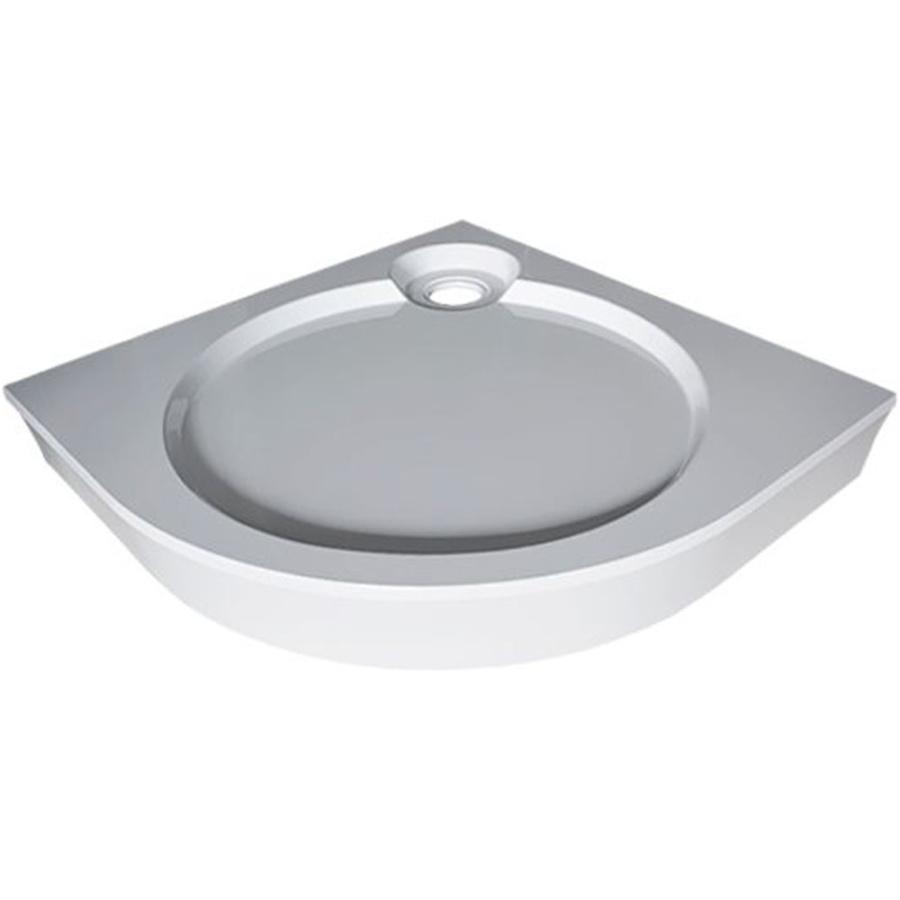 Поддон литьевой R550 выс+съемн панель+ножки Deluxe 100*100*16 R-White GuteWetter