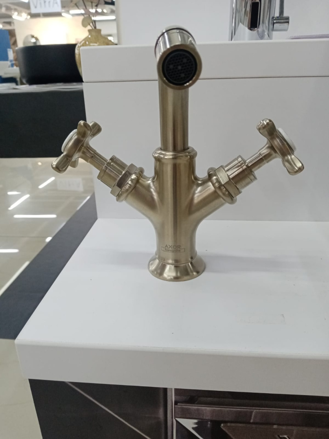 Смеситель для биде AXOR Montreux 16520820 никель Смеситель для биде AXOR Montreux 16520820 никель