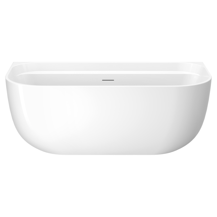 Акриловая ванна AVS Артемида 170x80 белая с сливом-переливом и донным клапаном