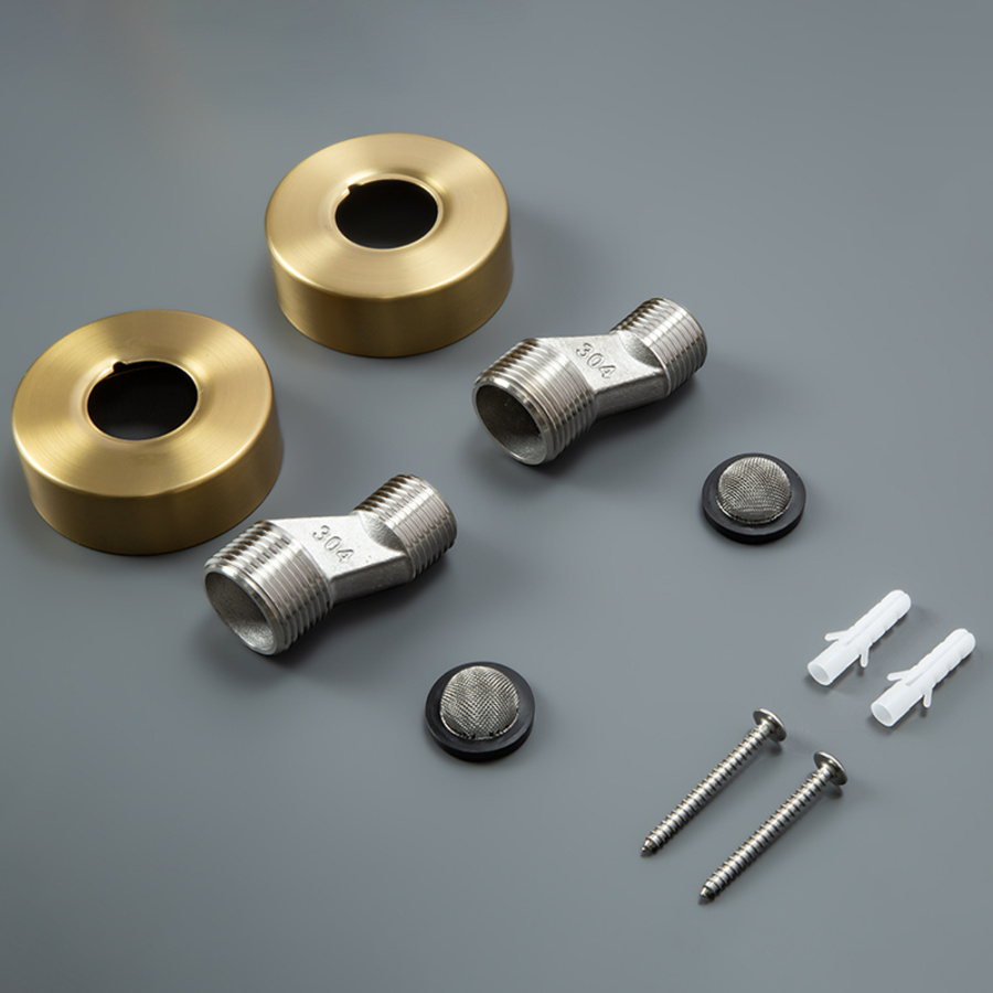 Смеситель для ванны с душем AVS Slimmer брашированное золото Смеситель для ванны с душем AVS Slimmer брашированное золото