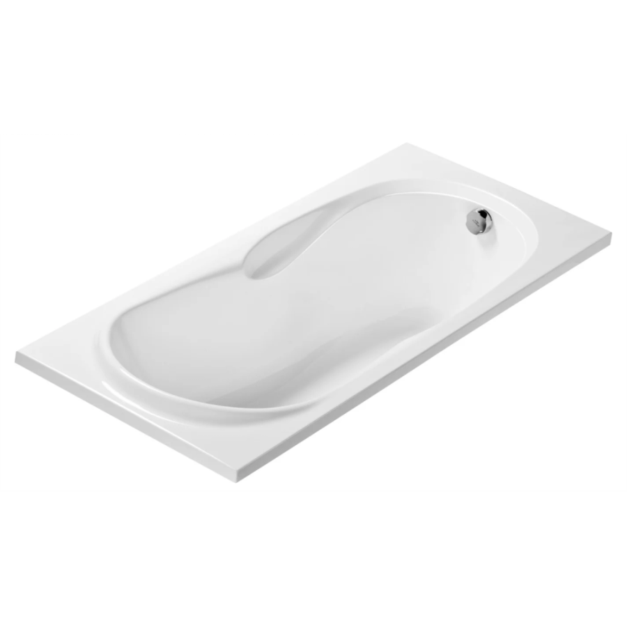 Акриловая ванна Excellent Sekwana 170x75 белая, без каркаса