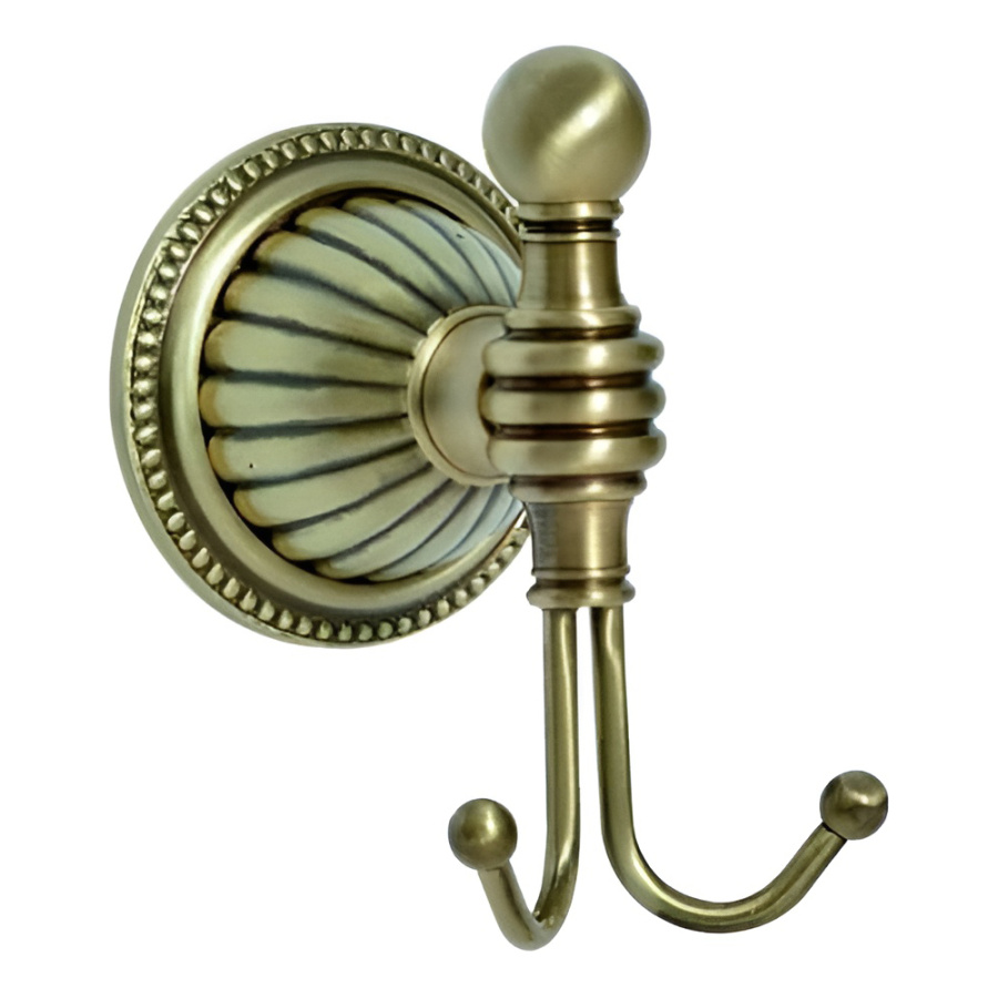 10325 Крючок двойной Бронза HERMITAGE Boheme