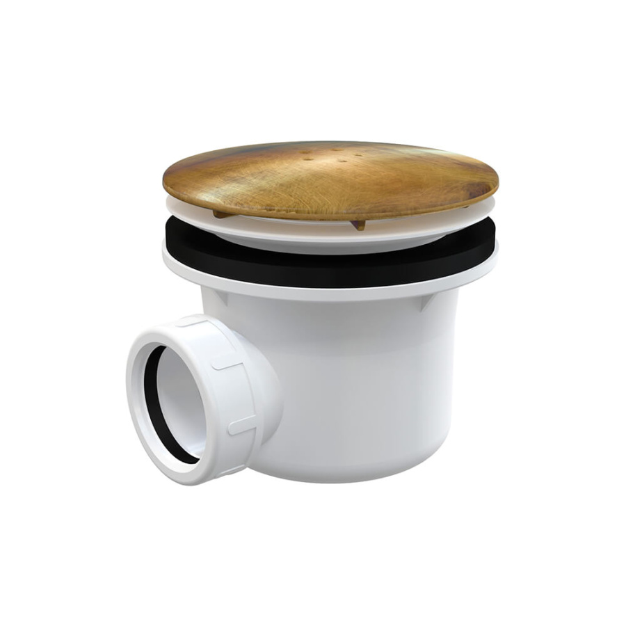 Сифон для поддона Alcaplast A49ANTIC бронза Сифон для поддона Alcaplast A49ANTIC бронза