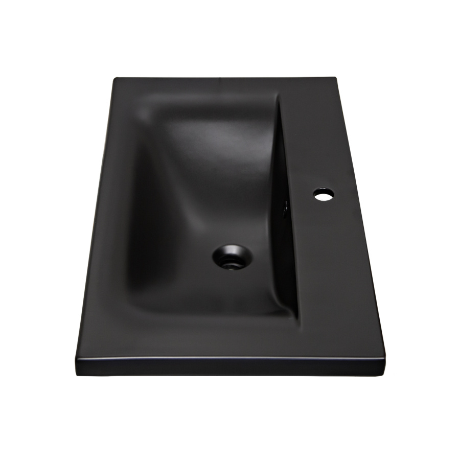 Раковина мебельная AVS Вариант 81x46 черная матовая Раковина мебельная AVS Вариант 81x46 черная матовая