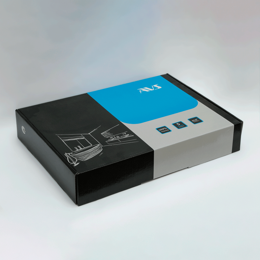 Смеситель для кухни AVS Pulse оружейная сталь