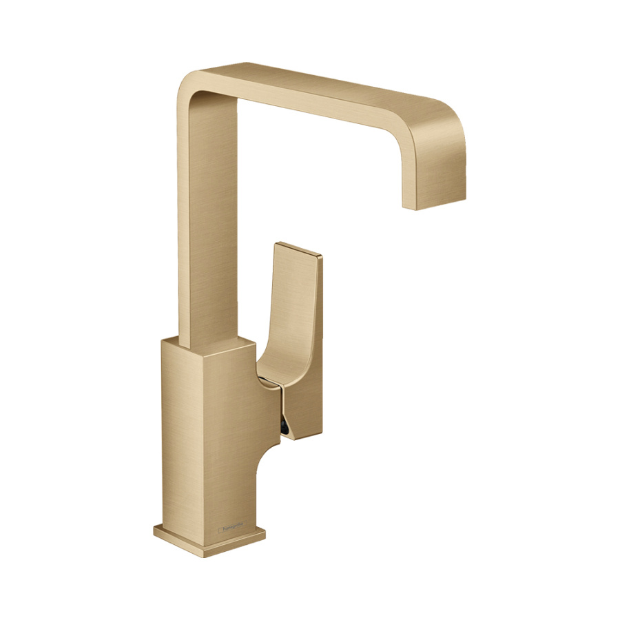 Смеситель для раковины Hansgrohe Metropol 32511140 бронза