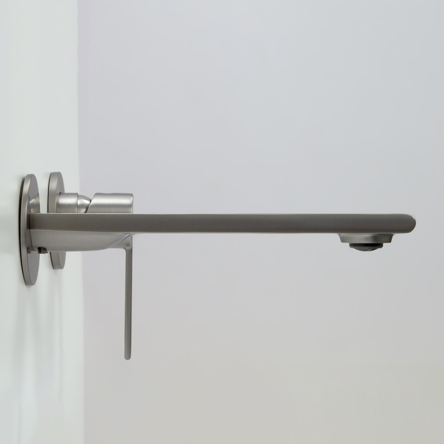 Смеситель для раковины AVS Elegant с внутренней частью, брашированный никель Смеситель для раковины AVS Elegant с внутренней частью, брашированный никель