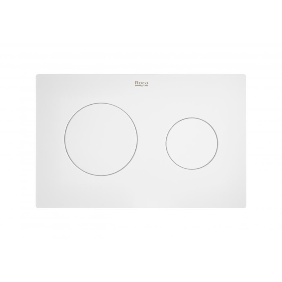 Клавиша смывная 2 режима PL10 (белый матовый) ROCA 890089207  Клавиша смывная 2 режима PL10 (белый матовый) ROCA 890089207