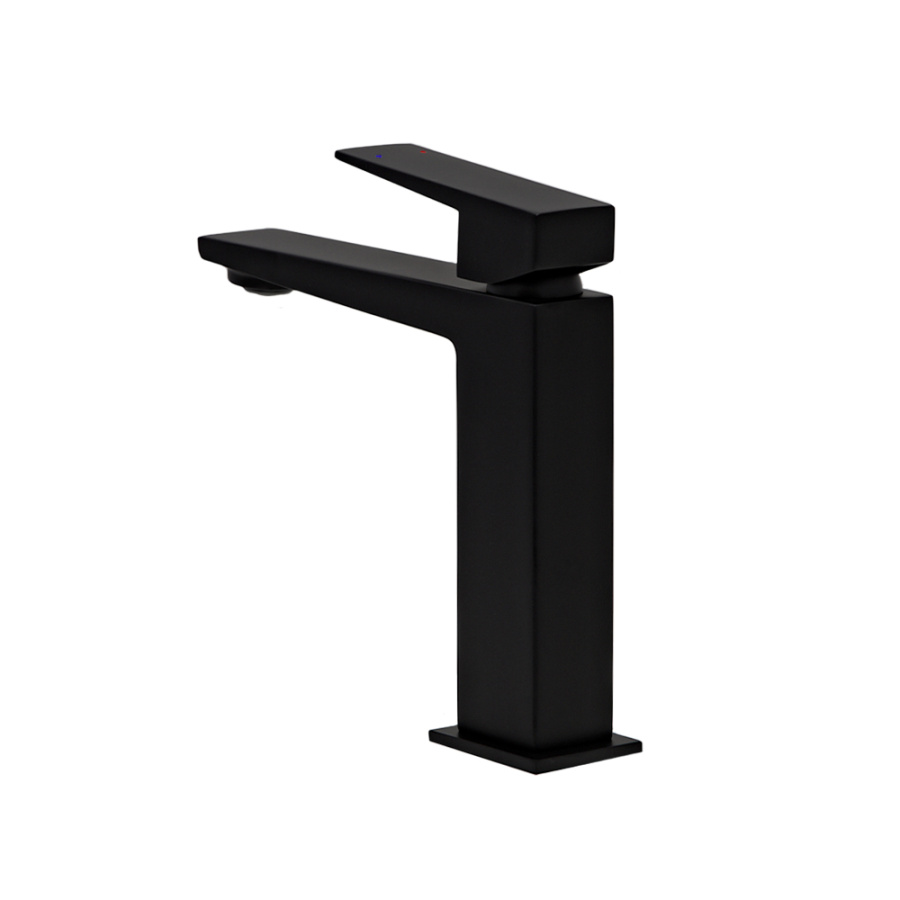 Смеситель для раковины AVS New Cube черный матовый