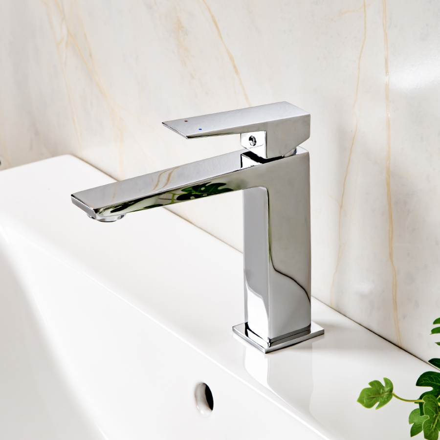 Смеситель для раковины AVS New Cube хром