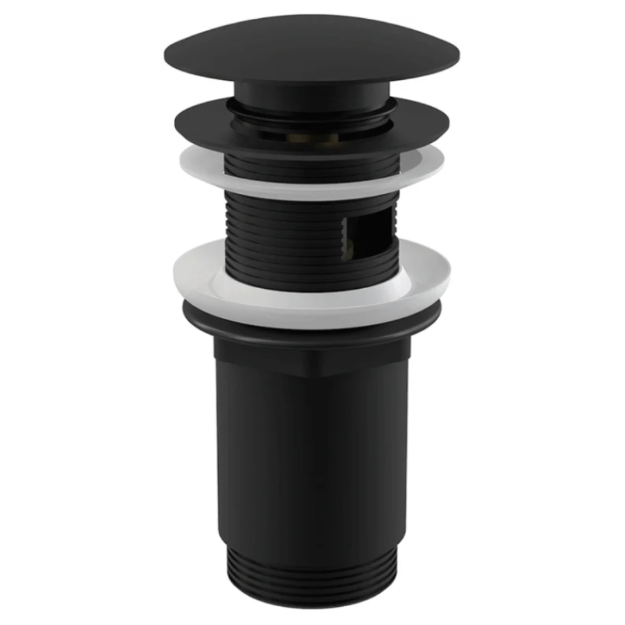 Донный клапан Alcaplast A392BLACK черный матовый
