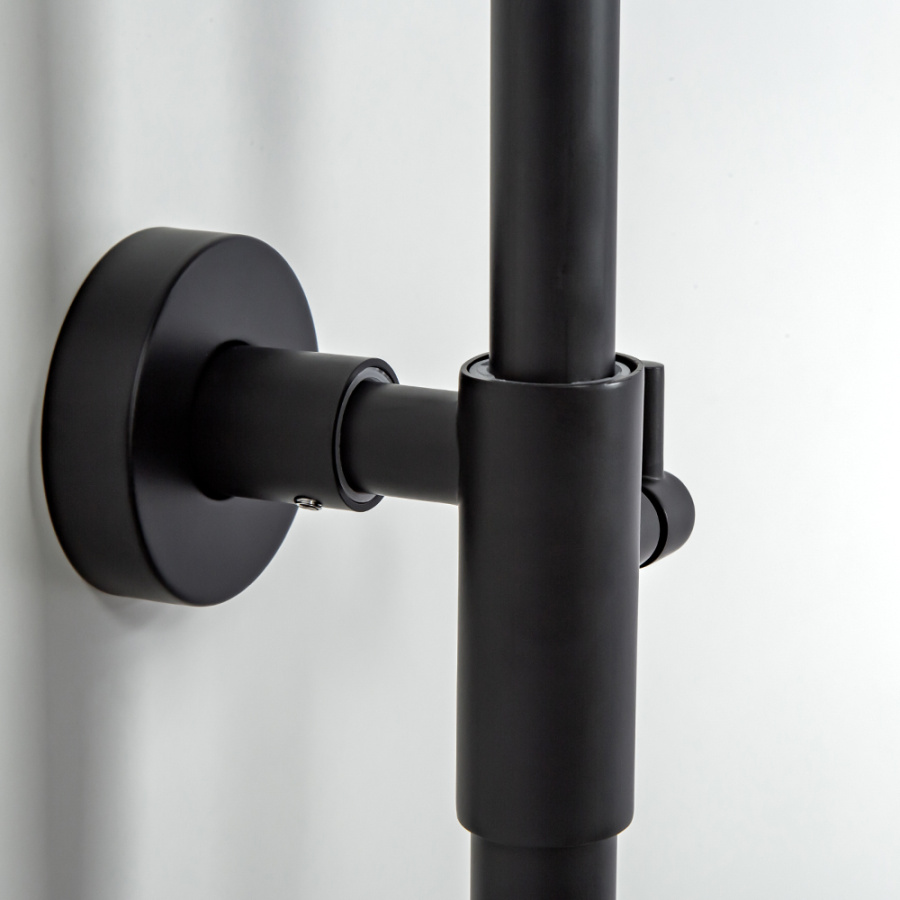 Душевая стойка AVS Slimmer 811-151-MB черный матовый Душевая стойка AVS Slimmer 811-151-MB черный матовый