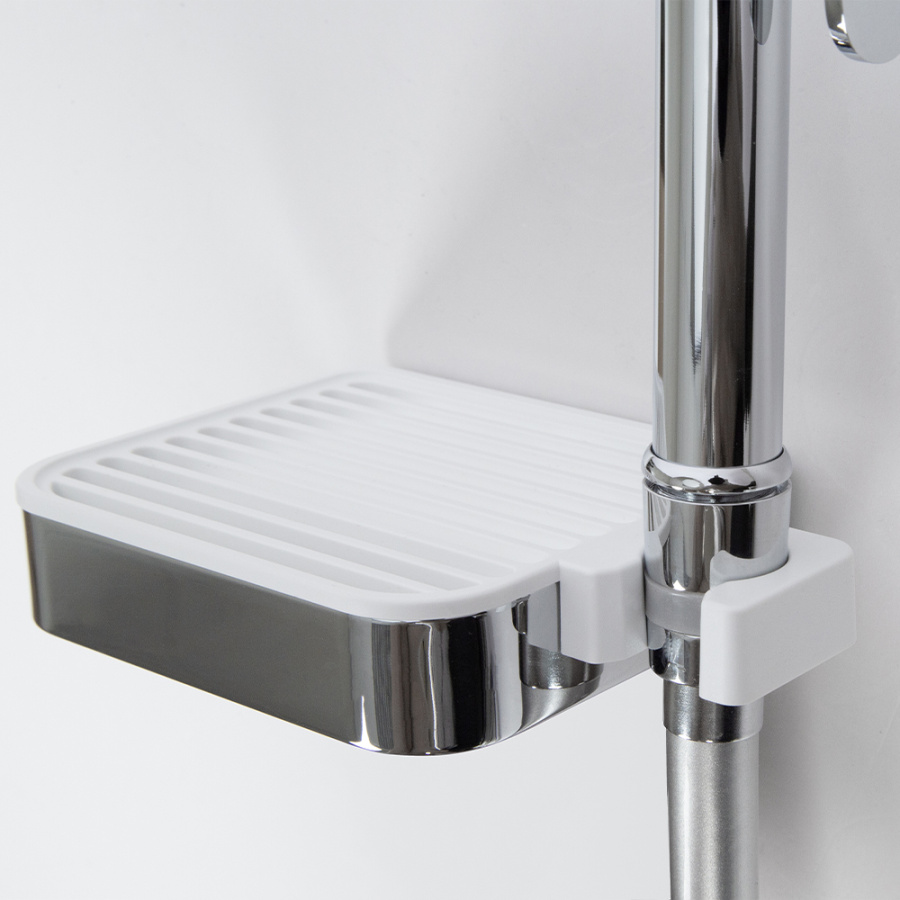 Мыльница подвесная AVS Ruf с держателем для душа, хром Мыльница подвесная AVS Ruf с держателем для душа, хром