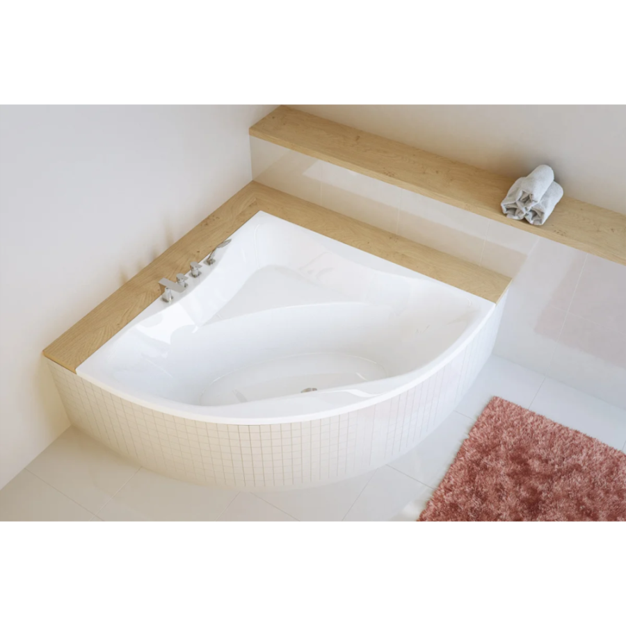 Акриловая ванна Excellent Glamour 150x150 белая, без каркаса