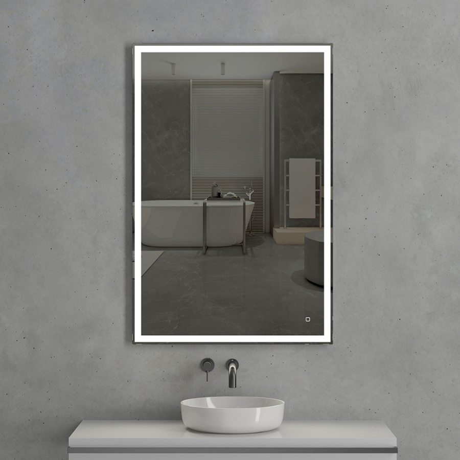 Зеркало с подсветкой AVS Корнер 80x120 см