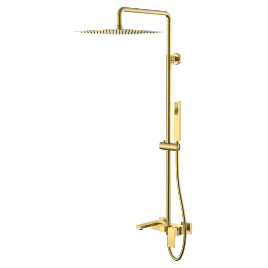 Душевая стойка Boheme Qubic 478-MG золото матовое