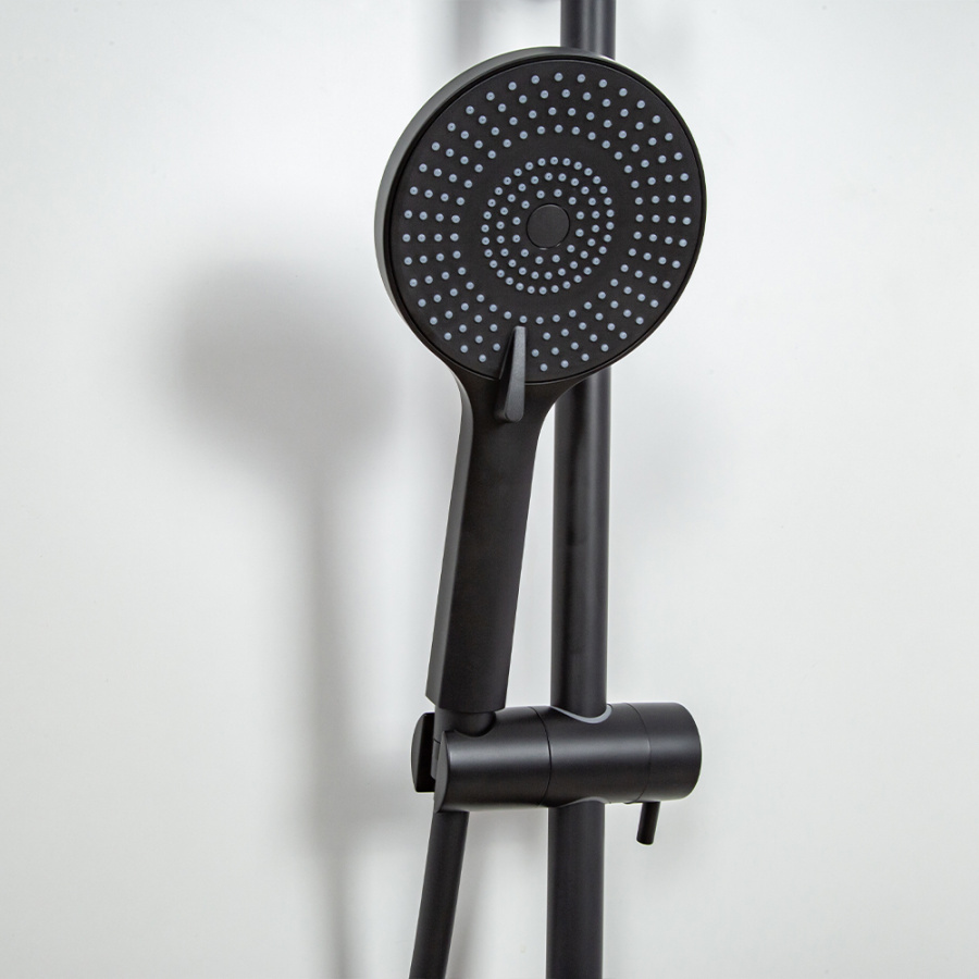 Душевая стойка AVS Slimmer 811-151-MB черный матовый Душевая стойка AVS Slimmer 811-151-MB черный матовый