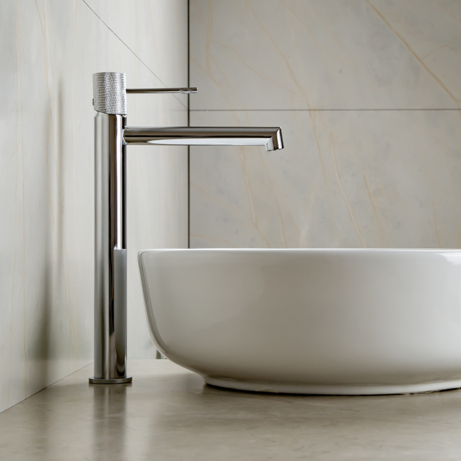 Смеситель для раковины AVS Seeme высокий, хром