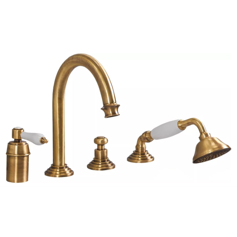 Смеситель на борт ванны Cezares Aphrodite APHRODITE-BVDM-02-Bi, бронза