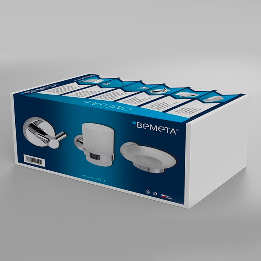 Комплект аксессуаров Bemeta Omega 6 204601, 6 предметов