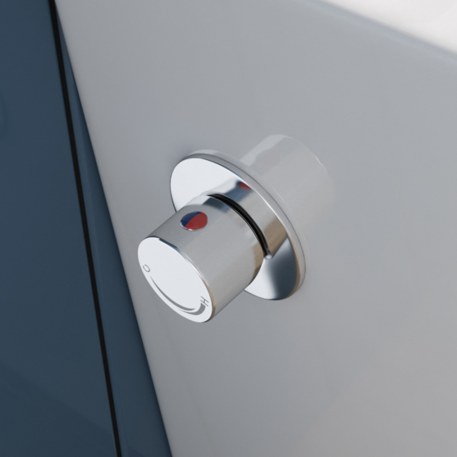 Унитаз подвесной BelBagno Due BB3103CHR-BS/SC безободковый с биде Унитаз подвесной BelBagno Due BB3103CHR-BS/SC безободковый с биде