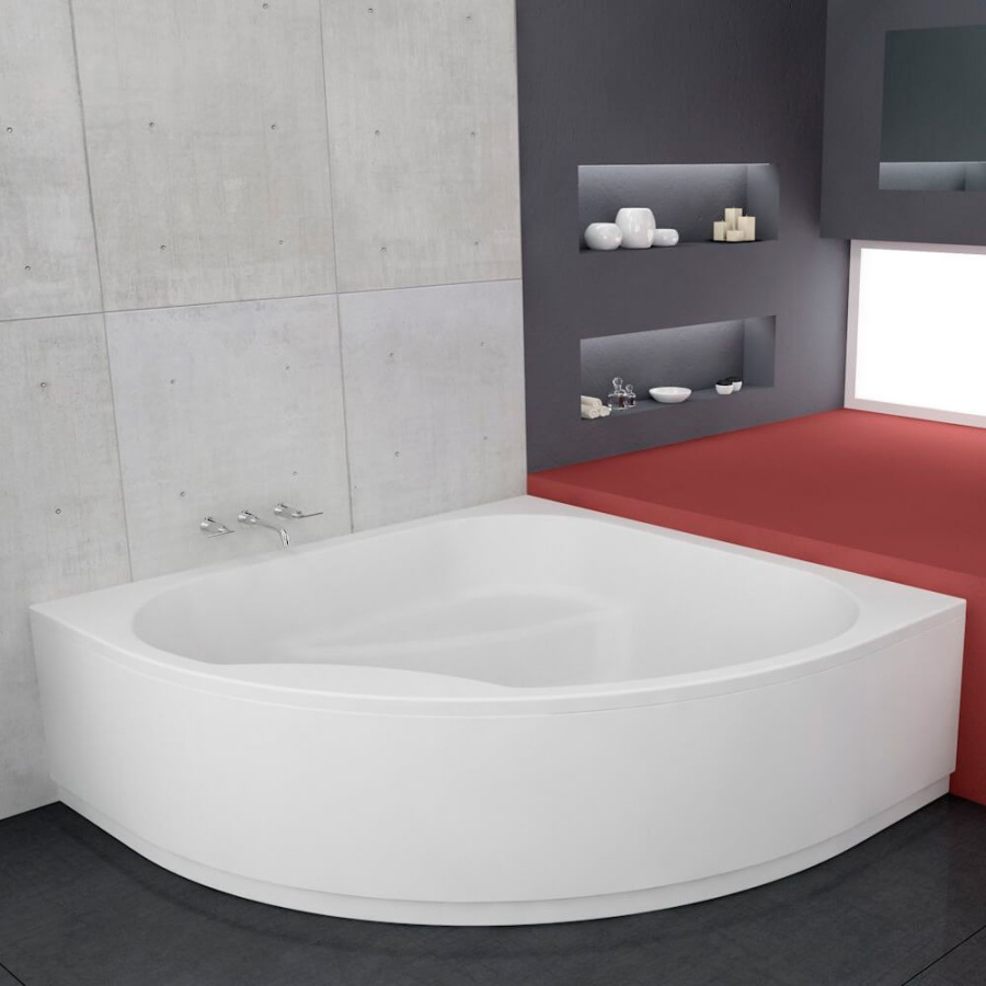 Экран для ванны Kolpa-San Swan 535130 160 белый Экран для ванны Kolpa-San Swan 535130 160 белый