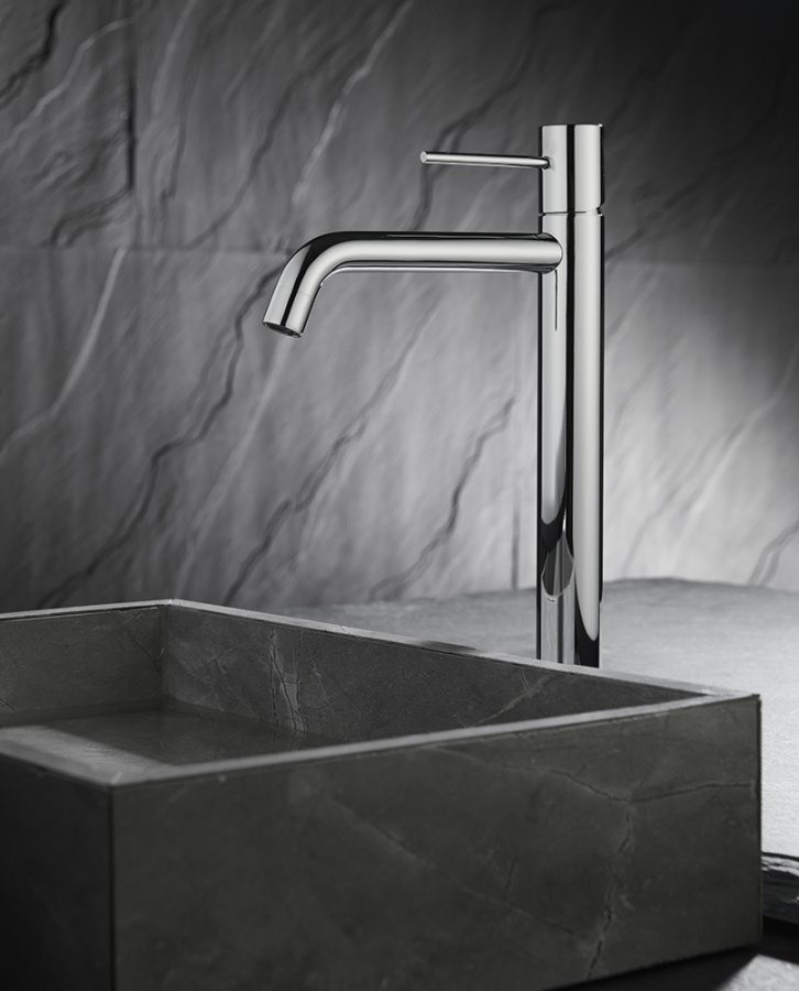 Смеситель для раковины AVS Slimmer высокий, хром