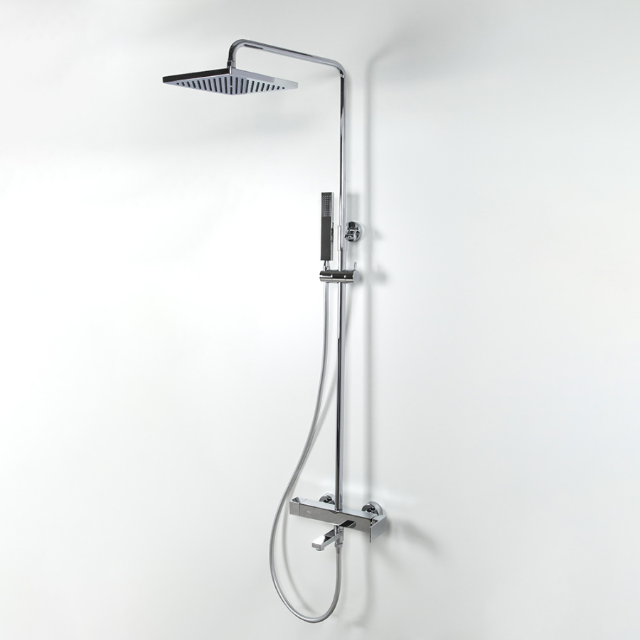 Душевая стойка AVS Cube хром Душевая стойка AVS Cube хром