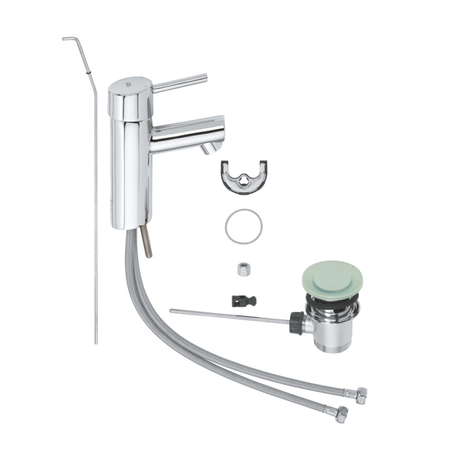 Смеситель для раковины Grohe Concetto new 32204001 хром