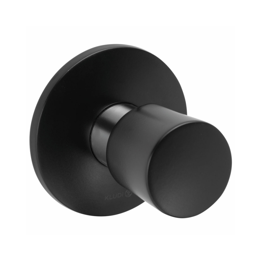Запорный вентиль Kludi Balance 528158775 черный матовый