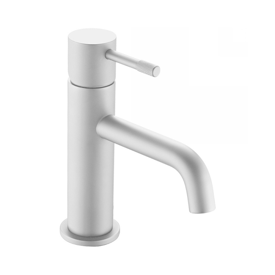 Смеситель для раковины Boheme Uno 461-MW белый матовый