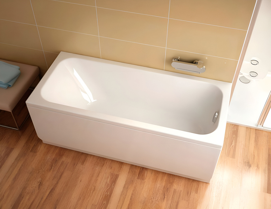 Акриловая ванна Ravak Chrome 170x75 белая, без ножек