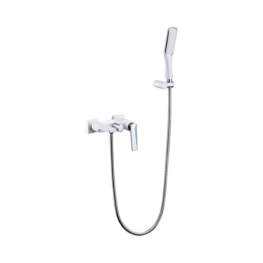 Смеситель для ванны с душем Boheme Venturo 373-W белый