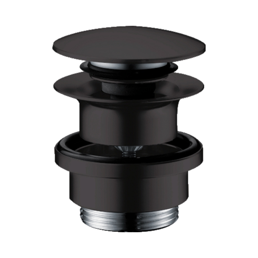 Донный клапан Hansgrohe 50100670 черный матовый Донный клапан Hansgrohe 50100670 черный матовый
